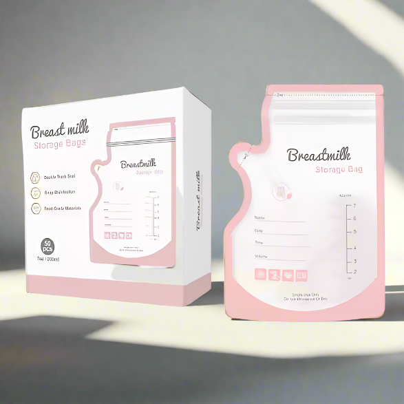 أكياس حليب الأم المانعة للتسرب (50 كيس)